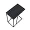 Household Essentials Jamestown Extendable C-Shaped End Table